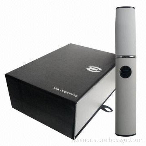 E-cigarette, -3.0 to 4.2V DC Working Voltage and 0.8 to 1.6A Current